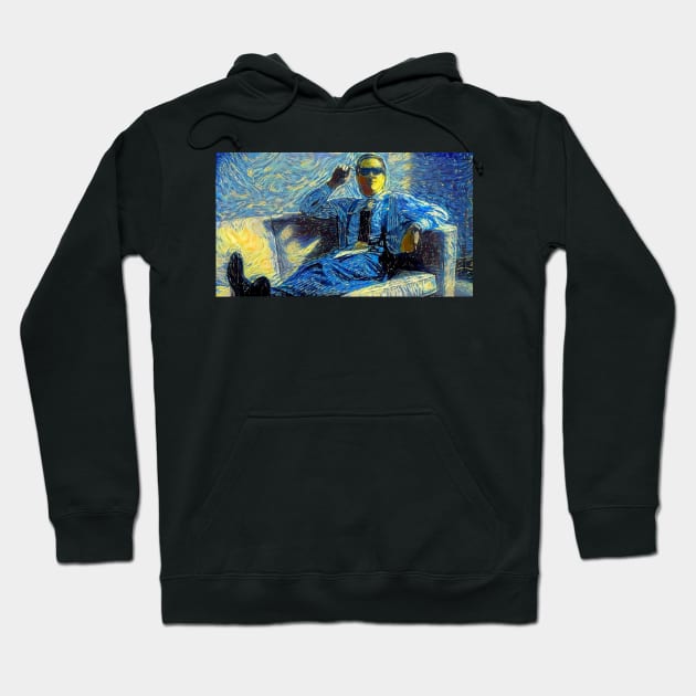 American Psycho Starry Night Hoodie by Starry Night